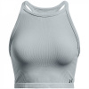 Under Armour Rush Seamless Tank Womens Blue 14 (L)