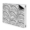 Dekoračný magnet na radiátor Abstraktní vzor 80x60 cm