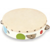 Janod Drevená tamburína pre deti Confetti s bubnom