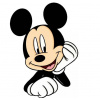 CUKROWY TLAČ Jedlý obrázok na tortu Myšiak Mickey MOUSE + POSTAVY TEXT #30