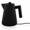 Alessi Elektrická kanvica Plisse Black 1 l (Alessi Elektrická kanvica Plisse Black 1 l)
