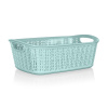 Košík ratan 26,5x20x9,5cm plastový, MINT