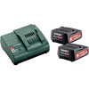Metabo Basic-Set 12V 2 x 2.0 Ah akumulátor do náradia a nabíjačka, 2 Ah Li-Ion akumulátor, 685300000; 685300000