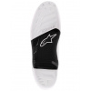 podrážky pro boty TECH 7, ALPINESTARS (černé/bílé, pár, pro velikost 49,5)