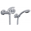 Novaservis Metalia 55 - Sprchová baterie nástěnná komplet 150 mm, lékařská páka, chrom 55060L,0