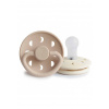 Frigg Cumlíky frigg moon phase cream/ croissant, 0-6m, silikón
