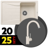 BLANCO SET 08-B 25 SONA 45 S + MIDA biela soft