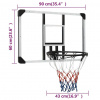 vidaXL Basketbalová doska priehľadná 90x60x2,5 cm polykarbonát - Priehľadné - 1353-143241