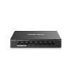 TP-LINK Mercusys MS108GP sieťový prepínač Riadený Gigabit Ethernet (10/100/1000) Podpora napájania cez Ethernet (PoE) Čierna (MS108GP)