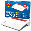 FRITZ!Box 4690 bezdrôtový smerovač Dvojpásmový (2,4 ghz/5 ghz) Červená, Biela (20003082)