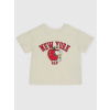 GAP Baby tričko s logom Biela 4YRS Biela Biela