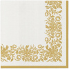 Airlaid servítky Golden ornament 40x40cm
