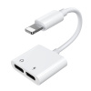 Joyroom Ben Series adaptér Lightning / 2x Lightning biely S-Y104