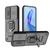 Kryt Magnetic Ring Holder Armor na Honor 90 Lite - Čierna