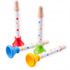 Bigjigs Toys Trumpetka hviezdičky 1 ks žltá