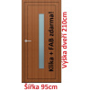 Soft Vchodové plastové dvere Hana 95x210 cm - Akce!