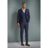 Pánske vlnené modré oblekové sako CLUB OF GENTS slim fit Veľkosť: 50