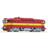 Roco Dieselová lokomotíva T478 3208, Brejlovec ČSD 70024 (Roco Dieselová lokomotíva T478 3208, Brejlovec ČSD 70024)
