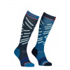 Skialp ponožky dámske Ortovox Ski Tour Long Socks - sea surface