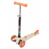 Kolobežka trojkolesová MINI SCOOTER so svietiacimi kolieskami, EMOJI
