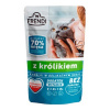 FND FRENDI Kúsky v omáčke s králikom - mokré krmivo pre mačky - 100 g