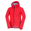 Northfinder Pánska outdoorová vetruvzdorná performance softshellová 3L bunda FARO red L BU-5295OR