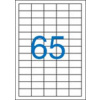 Victoria samolepiace papierové etikety biele 38 x 21,2 mm 6500 ks