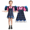 KOSTÝM UPÍRKA VAMPIRINA UPÍRKA S KRÍDLAMI 110