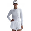 Dámske trička (dlhý rukáv) Nike Court Advantage Dri-Fit Mid-Layer Tennis - Biely (XS)