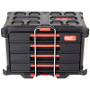 Milwaukee PACKOUT box na náradie so 4 zásuvkami 4932493189