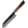 IZMAEL Damaškový kuchynský nôž Airi Santoku/Zelená 16.5 cm