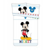 JERRY FABRICS Obliečky do postieľky Mickey colors Bavlna, 100/135, 40/60 cm