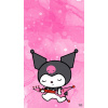 CUKROVÁ TLAČ jedlý obrázok na tortu Cukrová hmota Kawaii Kuromi Hello Kitty + MENO