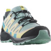 Salomon XA Pro V8 CSWP J 474348 tanager turquoise/india ink dětské nízké nepromokavé boty - 32 EUR