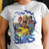 Tričko s potlačou SIMS Pánsky Biela 110 cm/4 roky