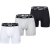 Nike EDAY COTTON STRETCH biela,čierna,sivá Pánske boxerky S