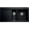 Franke Mythos Fragranitový drez MTG 651-100/7, 100x52 cm, onyx 114.0250.538