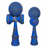 Hit Kendama drevená japonská modro-oranžový hra (Hit Kendama drevená japonská modro-oranžový hra)