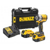 DeWALT - 18V AKU rázový uťahovač, 2x aku 5,0 Ah XR, nabíjačka DCF921P2T