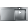 Hansgrohe Drezy Vstavaný drez S715-F450, nehrdzavejúca oceľ 43306800-HG