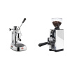 La Pavoni Europiccola Lusso + Eureka Mignon Libra 65 All Purpose, CR white