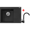 Sinks RIM 650 L Granblack + Polo GR G2130
