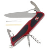 Victorinox RangerGrip 61 0.9553.MC švajčiarsky vreckový nožík Počet funkcií 11 červená, čierna; 0.9553.MC