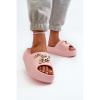 Ružové šľapky na platforme pre dámy, BG177 PINK__32648-36/37 36/37