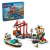 LEGO City 60422 Prístav s nákladnou loďou