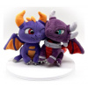 Skylanders Plush Figures 2-Pack Valentine's Spyro & Cynder 15 cm