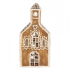 Clayre & Eef Perníková chalúpka na čajovú sviečku Gingerbread Cott - 8*7*17 cm - Clayre & Eef