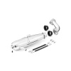 MUFFLER 3.5cc ON-ROAD - EFRA 2168 + MANIFOLD ON-ROAD - SHORT (669550)