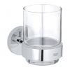 Grohe Essentials - Pohár s držiakom, chróm 40447001