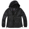 Bunda Brandit Ladies Summer Windbreaker Frontzip - čierna, 3XL